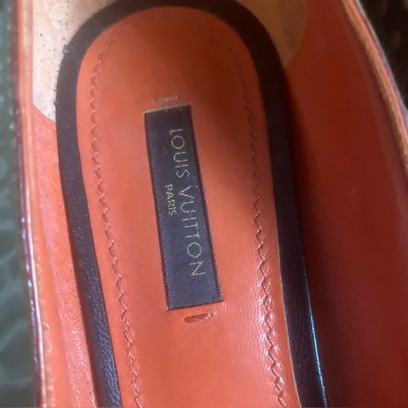 LOUIS VUITTON Limited Edition Fuchsia Monogram Perforated Open-Toe Pumps